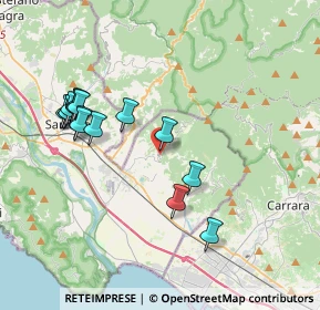 Mappa Via Roma, 19033 Castelnuovo Magra SP, Italia (3.98813)