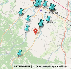 Mappa Strada S. Colombano - Dogheria, 47014 Meldola FC, Italia (10.1265)