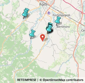 Mappa Strada S. Colombano - Dogheria, 47014 Meldola FC, Italia (5.23417)