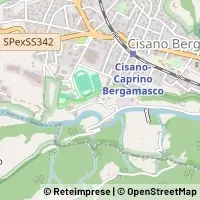 Karte Cisano Bergamasco