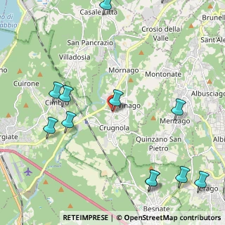 Mappa Via Piave, 21020 Mornago VA, Italia (2.8675)