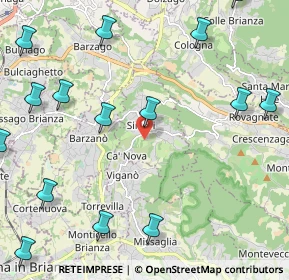 Mappa Via Giovanni Besana, 23896 Sirtori LC, Italia (3.03063)