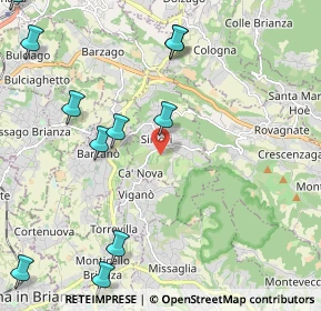 Mappa Via Giovanni Besana, 23896 Sirtori LC, Italia (2.76455)