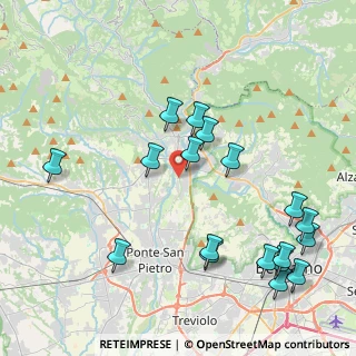 Mappa Via Ghiaie, 24030 Paladina BG, Italia (4.785)