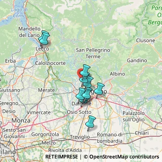 Mappa Via Ghiaie, 24030 Paladina BG, Italia (11.24727)