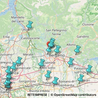 Mappa Via Ghiaie, 24030 Paladina BG, Italia (24.3955)