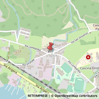 Mappa Via Lombardia, 36, 21018 Sesto Calende, Varese (Lombardia)
