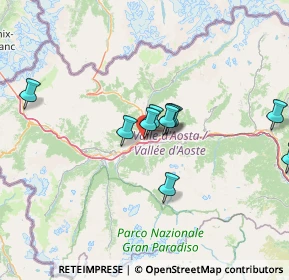 Mappa Via Evancon, 11100 Aosta AO, Italia (14.37909)