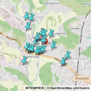 Mappa Via Piave, 23887 Olgiate Molgora LC, Italia (0.36897)