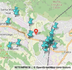 Mappa Via Piave, 23887 Olgiate Molgora LC, Italia (0.996)