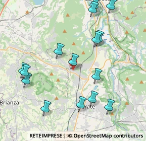 Mappa Via Piave, 23887 Olgiate Molgora LC, Italia (4.55333)