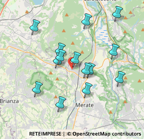 Mappa Via Piave, 23887 Olgiate Molgora LC, Italia (3.48143)