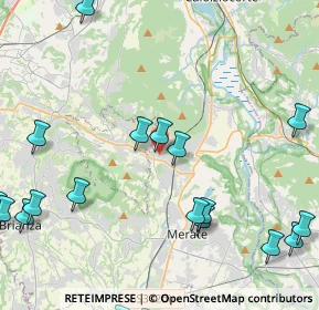 Mappa Via Piave, 23887 Olgiate Molgora LC, Italia (6.085)