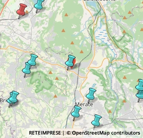 Mappa Via Piave, 23887 Olgiate Molgora LC, Italia (6.50929)