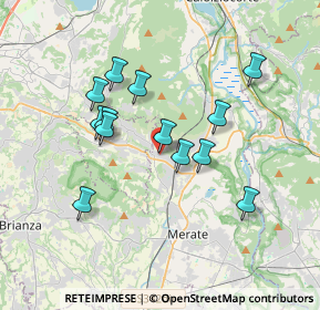 Mappa Via Piave, 23887 Olgiate Molgora LC, Italia (3.15)