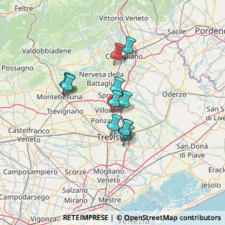 Mappa Vicolo Silvio Pellico, 31020 Villorba TV, Italia (10.11583)