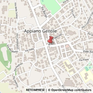Mappa Piazza Cavour, 1, 22070 Appiano Gentile, Como (Lombardia)