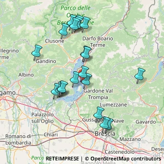 Mappa Via San Pietro, 25054 Marone BS, Italia (15.329)