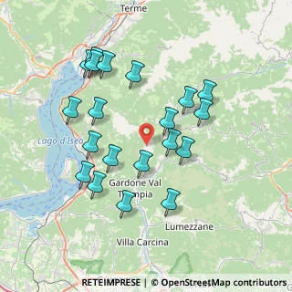 Mappa Val Trompia, 25060 Tavernole sul Mella BS, Italia (7.292)