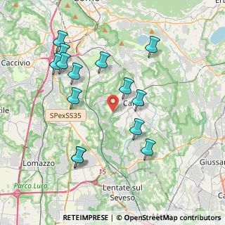 Mappa Via Grandi Achille, 22063 Cantù CO, Italia (4.07286)