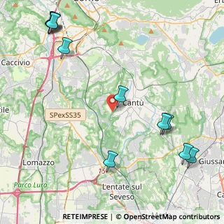 Mappa Via Grandi Achille, 22063 Cantù CO, Italia (5.76818)