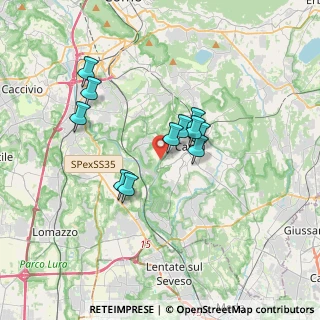 Mappa Via Grandi Achille, 22063 Cantù CO, Italia (2.76273)