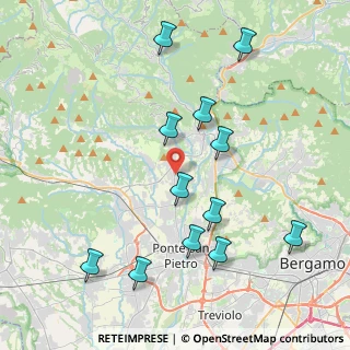 Mappa Via Roncelli Fratelli, 24030 Almenno San Bartolomeo BG, Italia (4.31417)