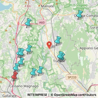 Mappa Via Vecchia Milanese, 21040 Venegono Inferiore VA, Italia (5.16846)