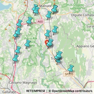 Mappa Via Vecchia Milanese, 21040 Venegono Inferiore VA, Italia (4.4915)