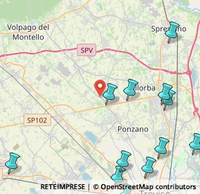 Mappa Via Camalò, 31050 Ponzano Veneto TV, Italia (6.06)