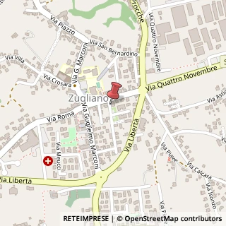 Mappa Via Alessandro Volta, 6, 36030 Zugliano, Vicenza (Veneto)