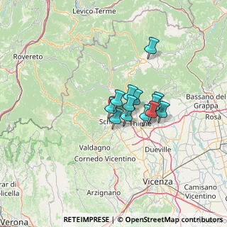 Mappa Via E. da Cà Zeno, 36014 Santorso VI, Italia (7.96077)