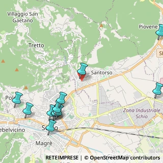 Mappa Via E. da Cà Zeno, 36014 Santorso VI, Italia (2.8025)