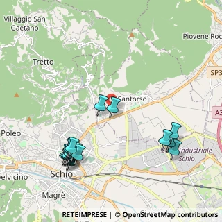 Mappa Via della Marzara, 36014 Santorso VI, Italia (2.43333)