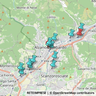Mappa Via Locatelli Antonio, 24022 Alzano Lombardo BG, Italia (1.88286)