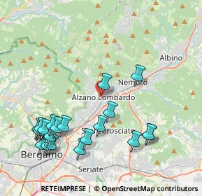 Mappa Via Locatelli Antonio, 24022 Alzano Lombardo BG, Italia (4.6725)