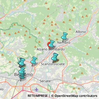 Mappa Via Locatelli, 24022 Alzano Lombardo BG, Italia (4.66909)