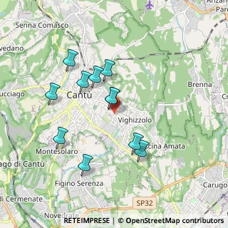 Mappa Via Pisacane Carlo, 22063 Cantù CO, Italia (1.65364)