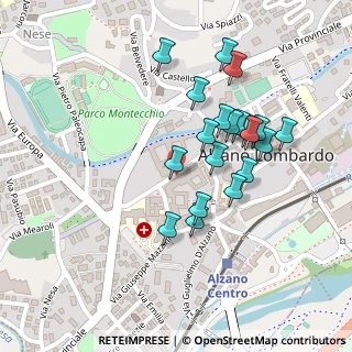 Mappa Via Salesiane, 24022 Alzano Lombardo BG, Italia (0.2085)