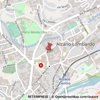 Mappa Via M. Zanchi, 83, 24022 Alzano Lombardo, Bergamo (Lombardia)