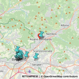 Mappa Via Salesiane, 24022 Alzano Lombardo BG, Italia (5.88706)