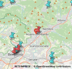 Mappa Via Salesiane, 24022 Alzano Lombardo BG, Italia (6.76588)