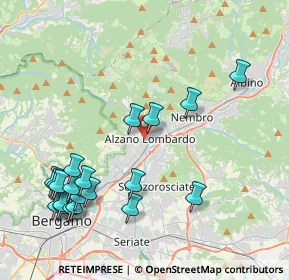 Mappa Via Salesiane, 24022 Alzano Lombardo BG, Italia (4.771)