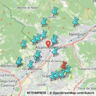 Mappa Via Salesiane, 24022 Alzano Lombardo BG, Italia (2.0825)