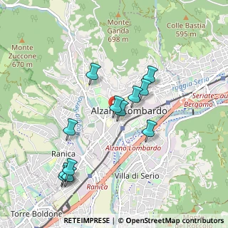 Mappa Via Salesiane, 24022 Alzano Lombardo BG, Italia (0.91667)
