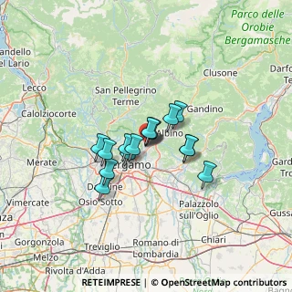 Mappa Via Salesiane, 24022 Alzano Lombardo BG, Italia (8.27133)