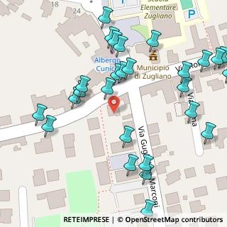 Mappa Via Roma, 36030 Zugliano VI, Italia (0.07037)