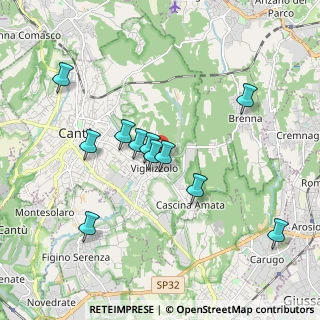 Mappa Via A. Ponchielli, 22063 Cantù CO, Italia (1.73545)