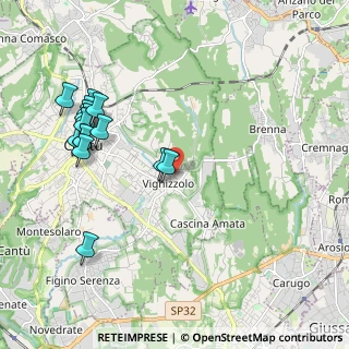 Mappa Via A. Ponchielli, 22063 Cantù CO, Italia (2.238)