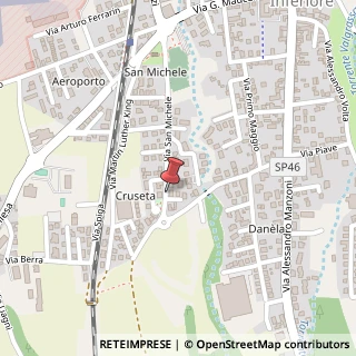 Mappa Via San Michele, 42, 21040 Venegono Inferiore, Varese (Lombardia)